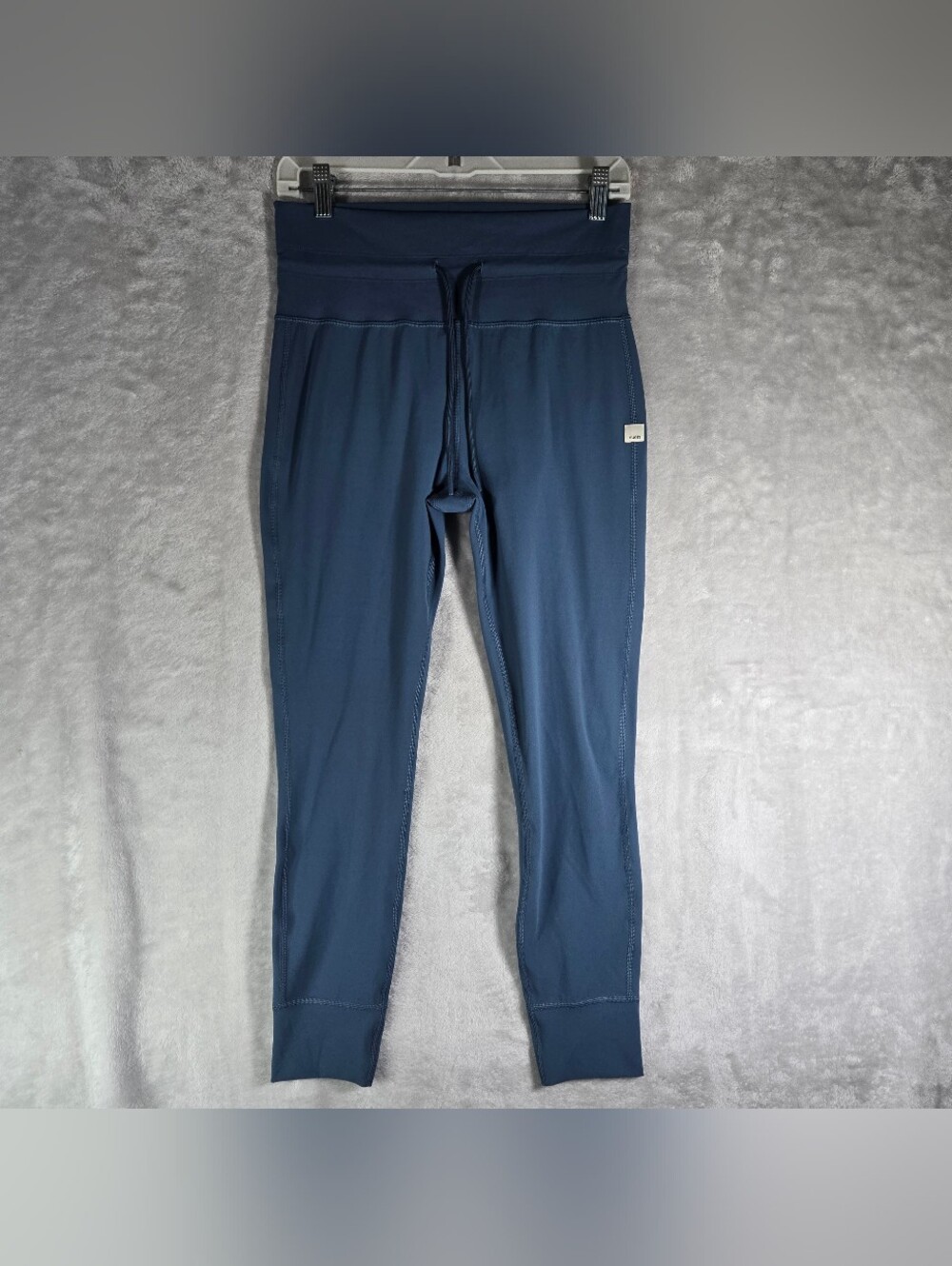 Vuori Daily Legging Womens Size Large L Cuffed Ankle High Waisted Blue 26”